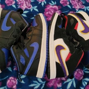 2 Pairs of Jordan 9c sneakers